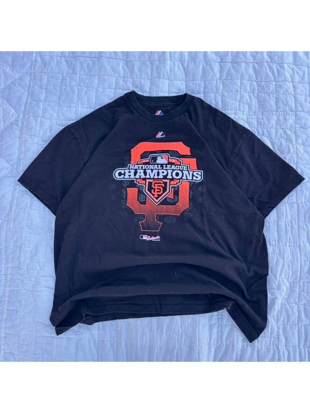 Vintage San Fransisco Giants 2012 National League Champions Shirt